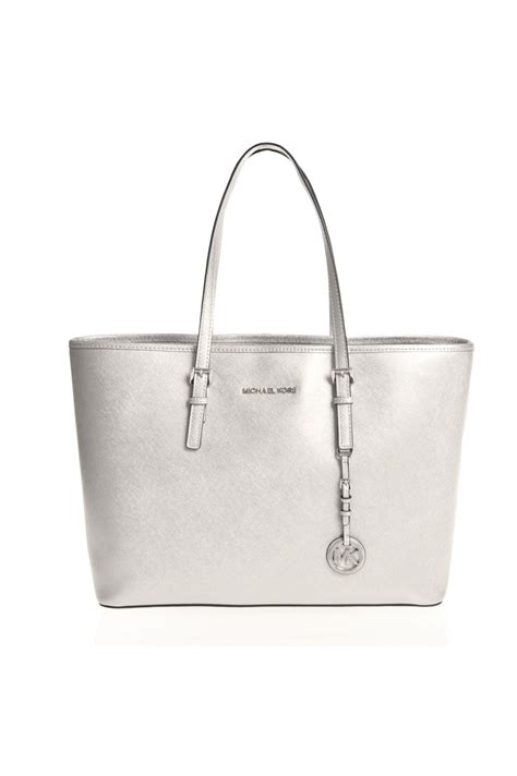 michael kors jet set tasche grau